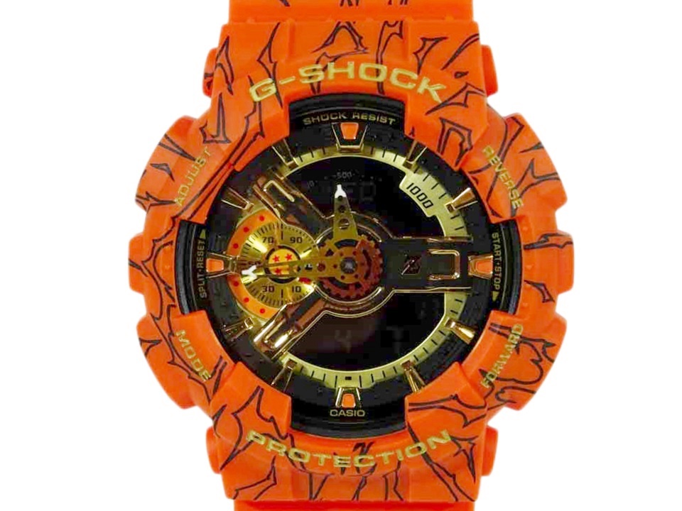 Used] CASIO G-SHOCK GA-110JDB-1A4JR Dragon Ball Z collaboration model  Casio G-SHOCK men's watch watch [Kano store] | WatchCharts Marketplace