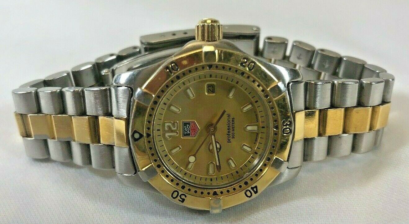 Tag Heuer 2000 WK1321 Classic Professional SS Watch Women s DIAL 2