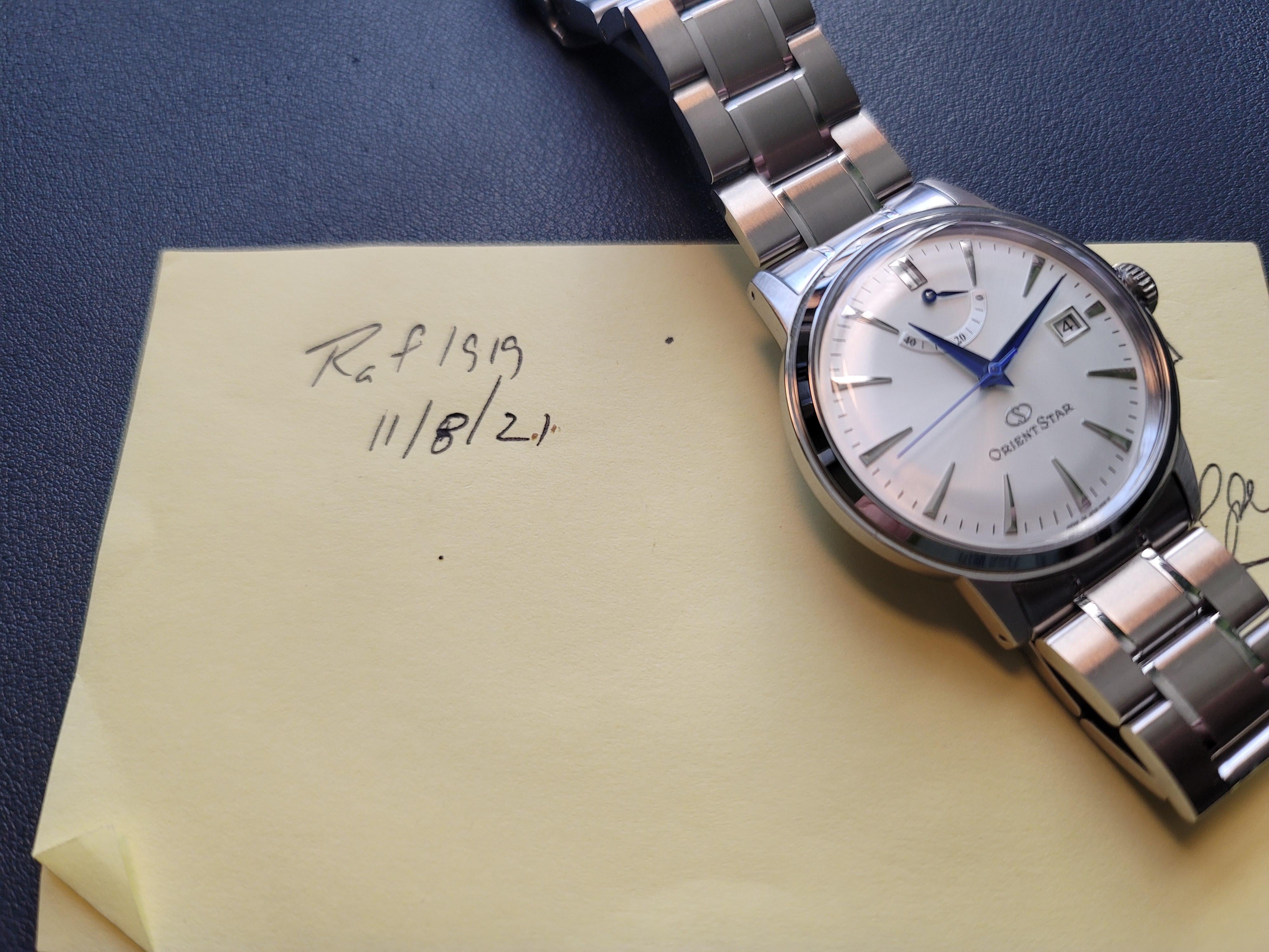 WTS Orient Star Classic SAF02003W0 full kit Repost WatchCharts