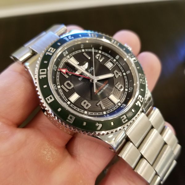 breitling superocean gmt review