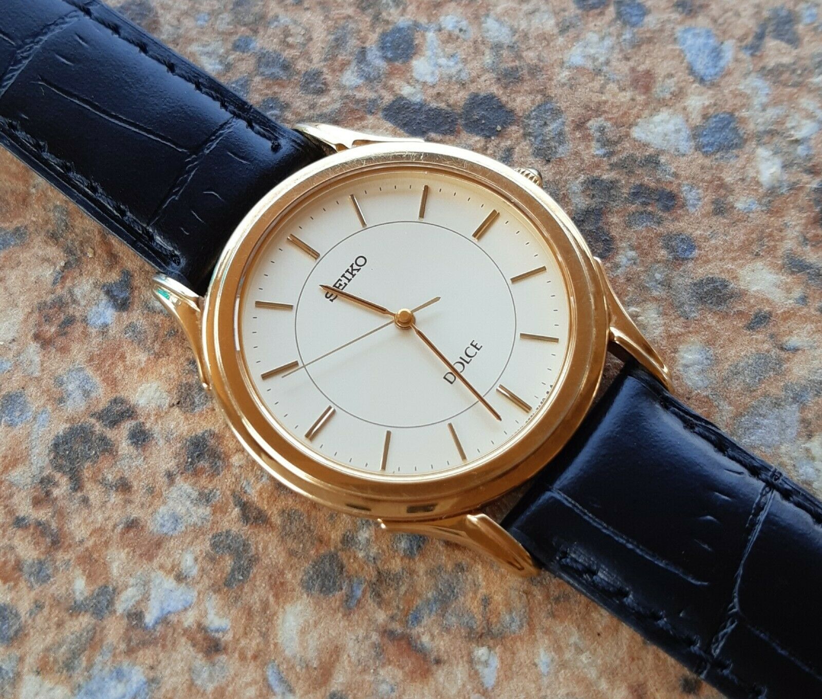 SEIKO DOLCE SGP30 金メッキ クォーツ腕時計 5E31-7A40 - メルカリ