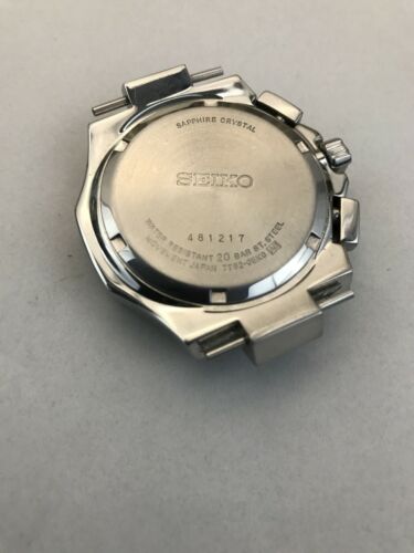SEIKO”COUTURA”(7T62-0EK0) Chronograph/200M/Saphire/Works Great/NO BAND |  WatchCharts