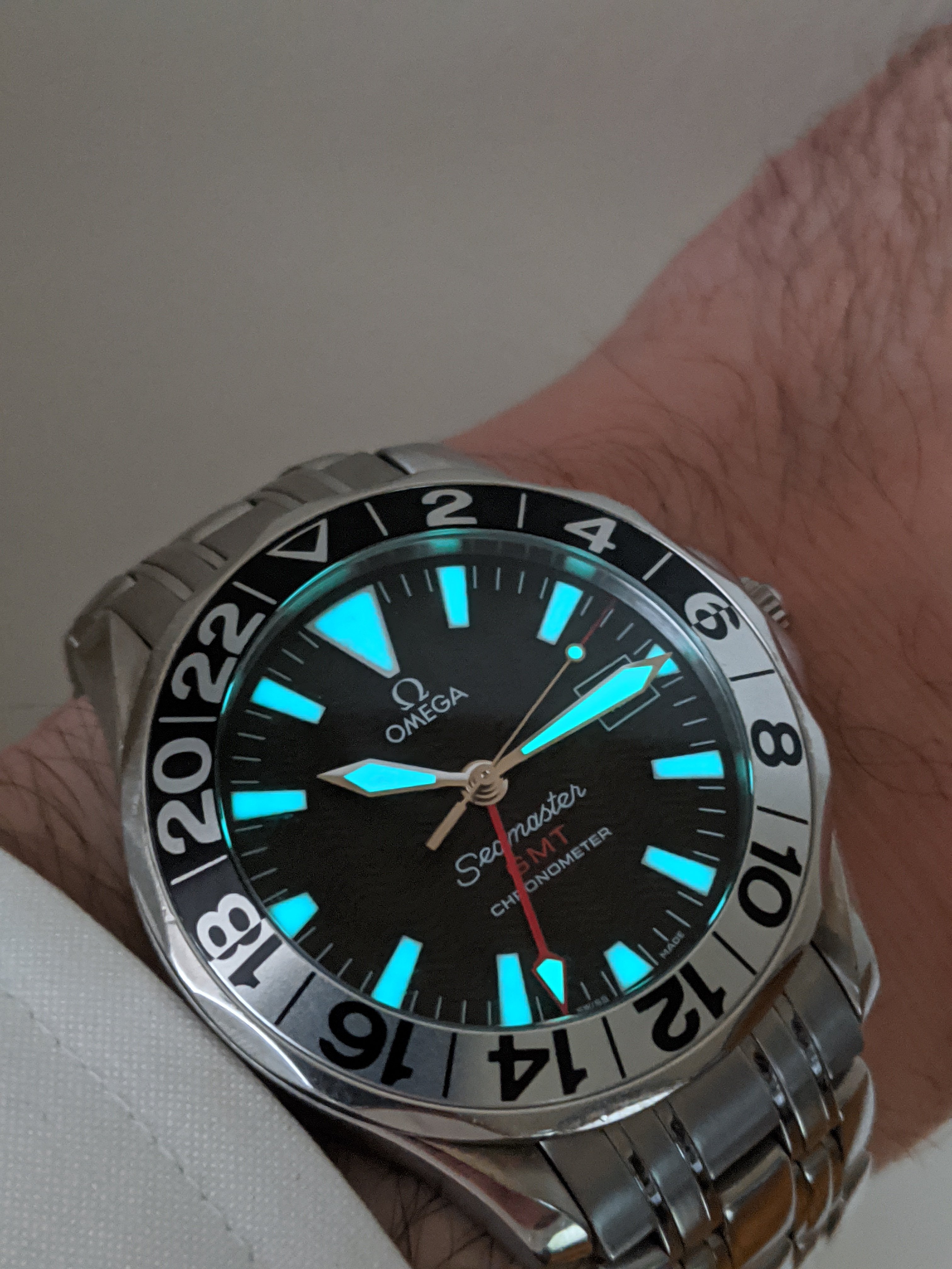 Omega gmt outlet 50th