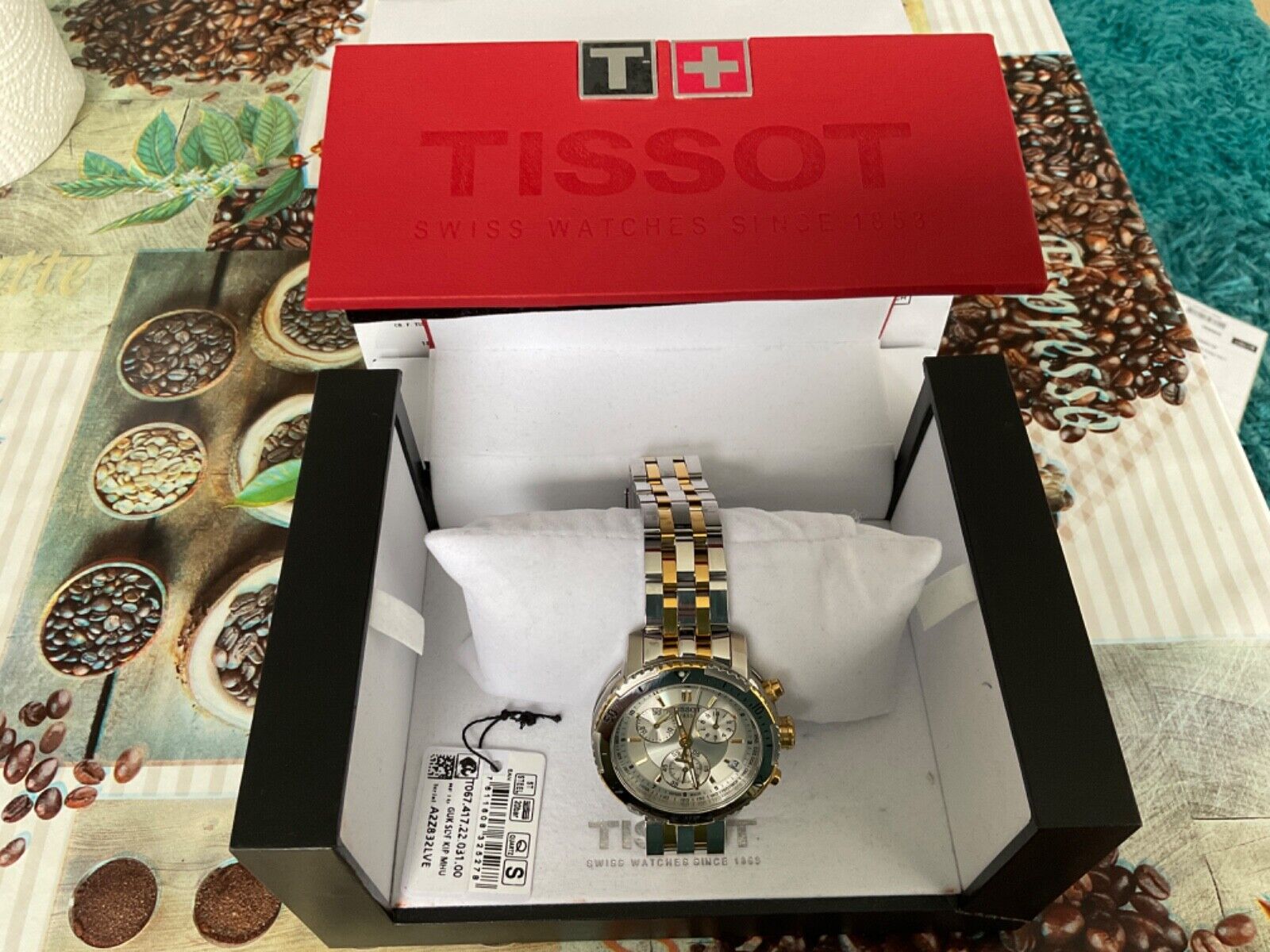 TISSOT PRC 200 CHRONOGRAPH MENS WATCH T0674172203100