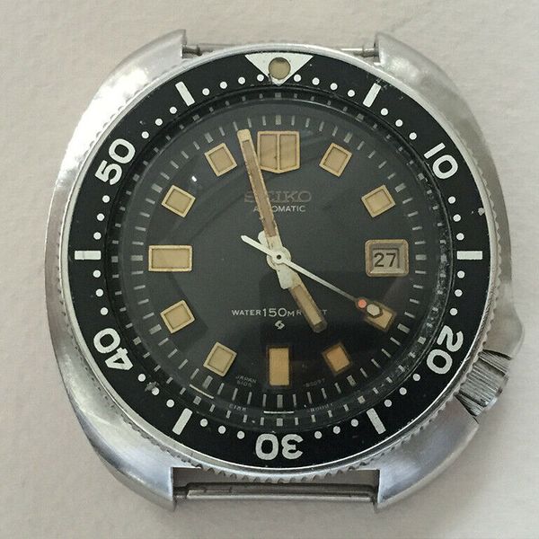 SEIKO 6105-8119 Vintage DIVERS Watch Apocalypse Now - CAL. 6105B ...