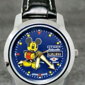 Vintage Citizen Mickey Mouse Cartoon Character Automatic Movement   Watch. | WatchCharts