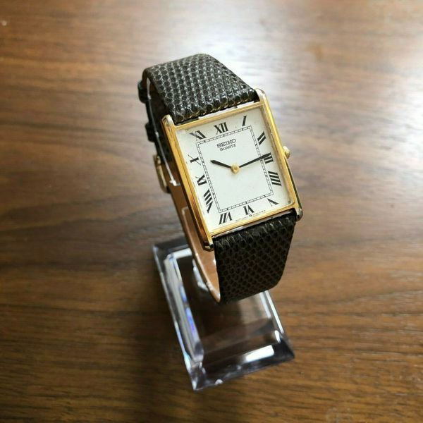 SEIKO RARE 5Y30-5060 selling TANK CARTIER HOMAGE