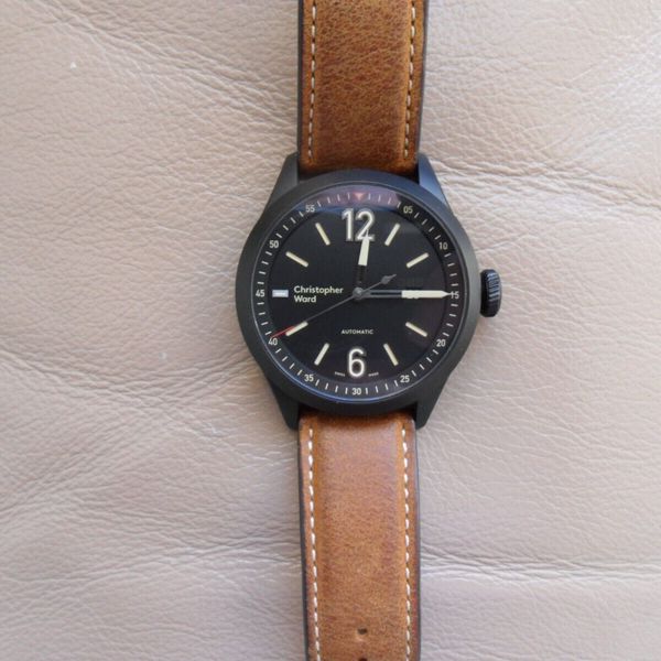 Christopher Ward C8 Flyer Mk2 Automatic 44mm | WatchCharts Marketplace