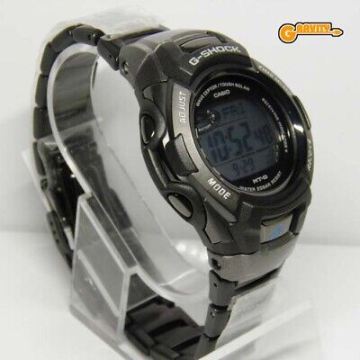 CASIO G SHOCK MTG 910DJ 2JF BLACK FORCE RADIO WAVE SOLAR MODEL