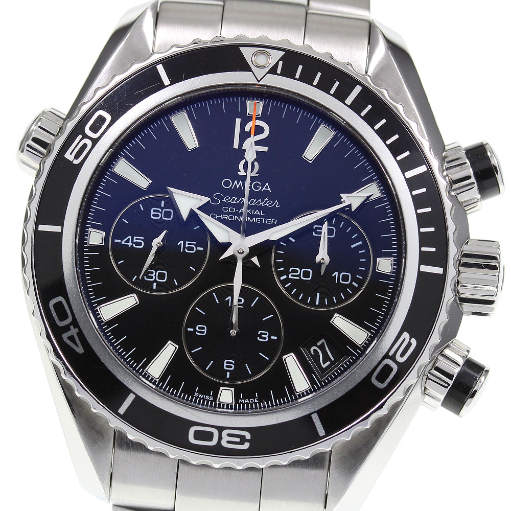 ☆Good product [OMEGA] Omega Seamaster Planet Ocean 600M Chronograph 222 ...