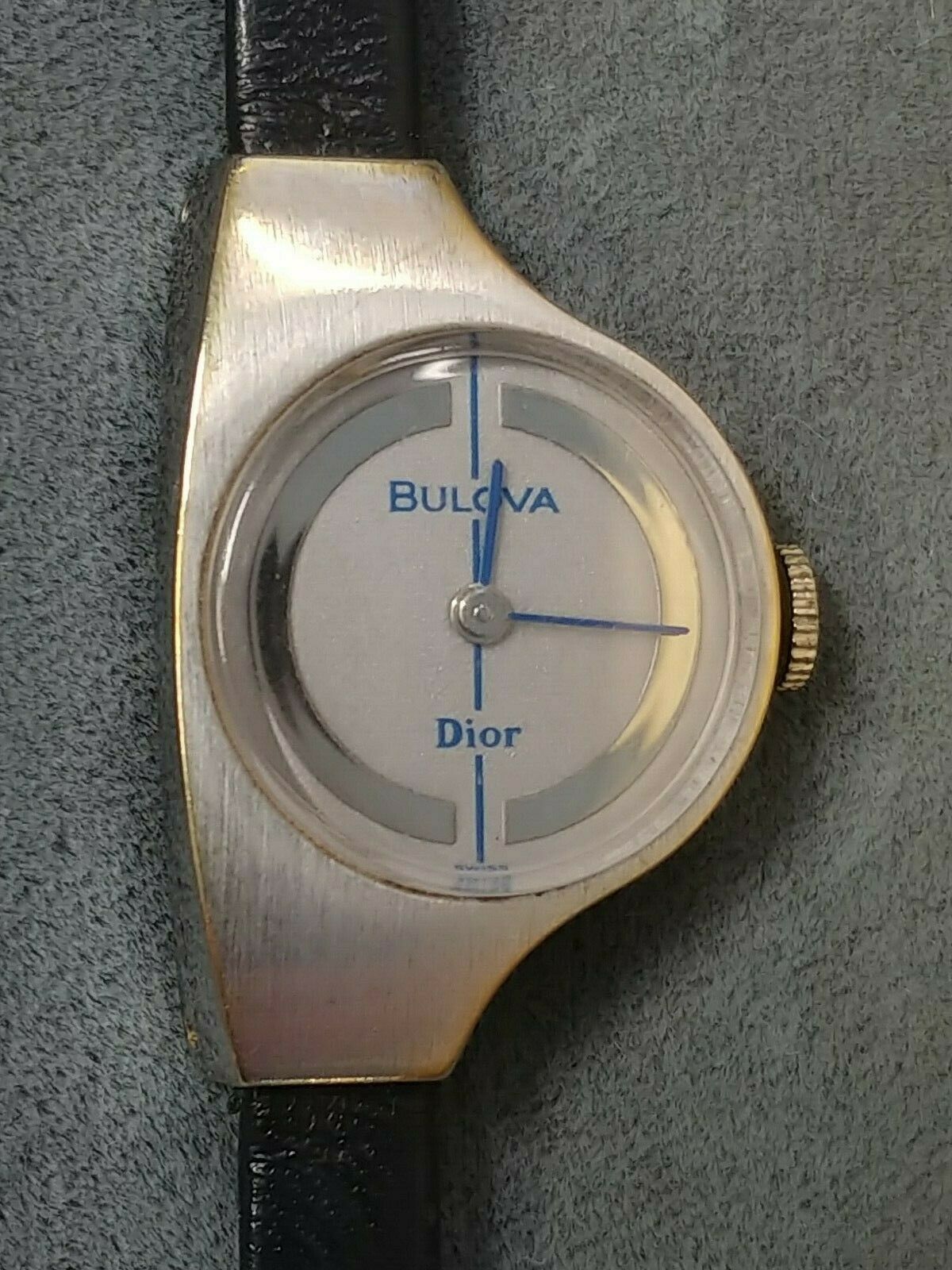 Bulova Dior Ladies Watch from 1970 s with original box. Works and