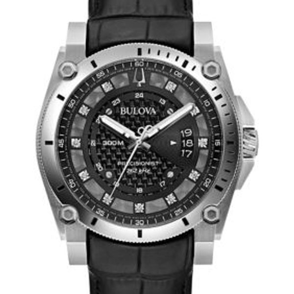 Bulova Stainless Silver Steel Strap Watch Watch Men [WATCH BULOVA