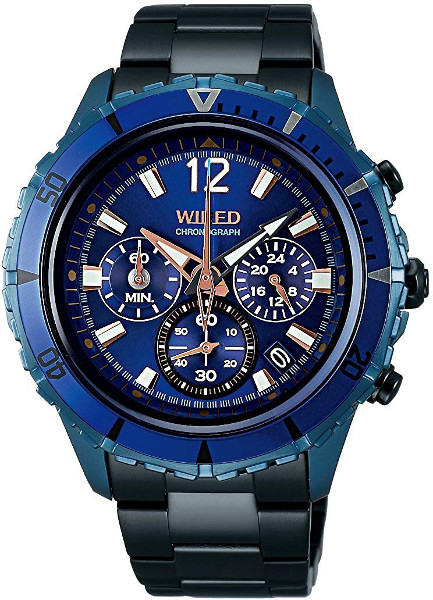 WIRED by SEIKO AGAW646 Seiko Wired The Blue Chronograph Men's