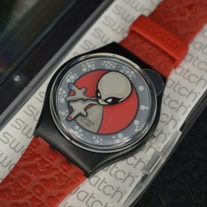 Swatch Watch - GB225 - PHONING HOME SWATCH PHONING HOME GB225 LIMITED NUMBERED EDITION ALIEN  main image 4