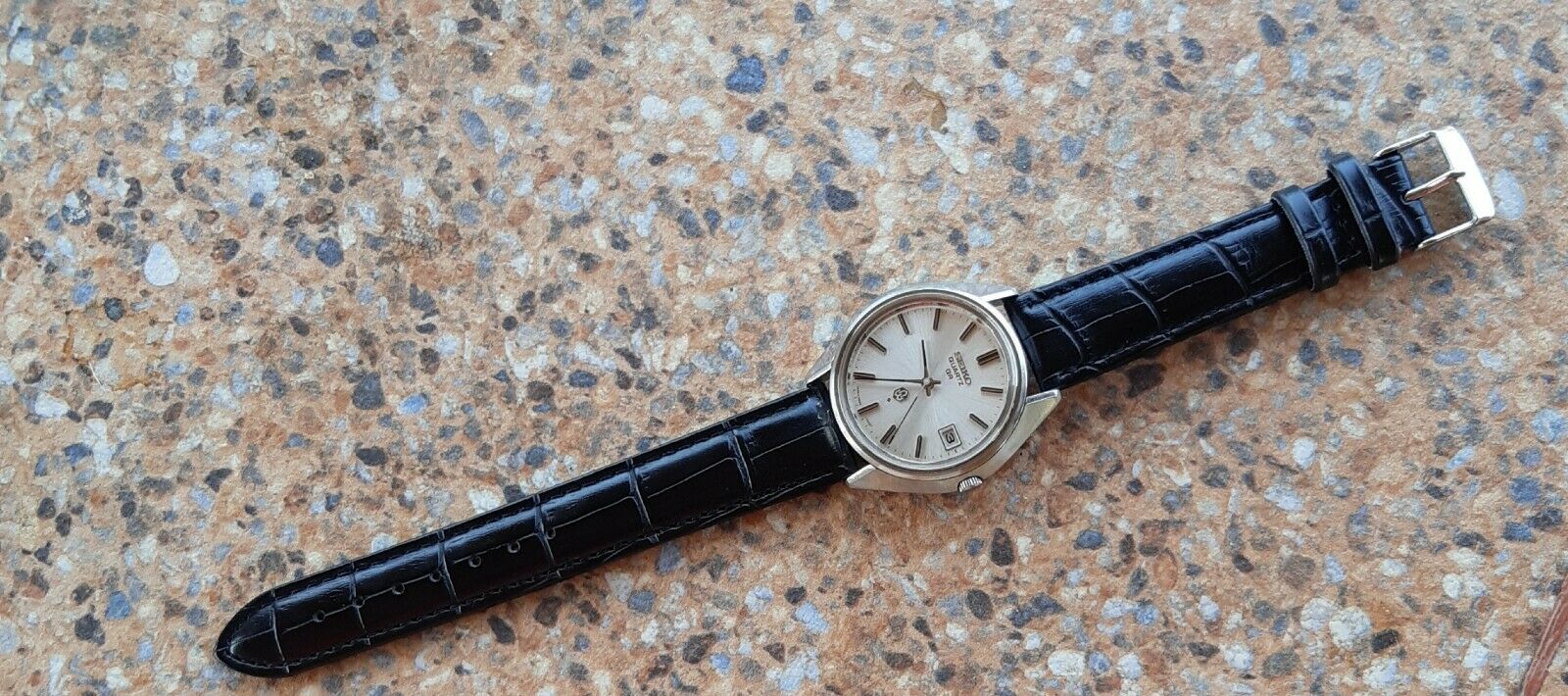 Vintage Seiko Quartz QR JDM 3862 7000 June 1973 37 mm