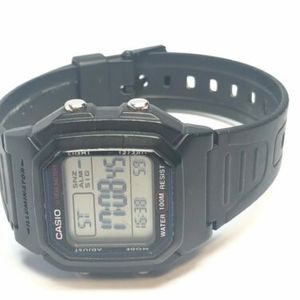 Casio W 800h 1avdf Men S Alarm Chronograph Digital Sport 100m Watch W800 Watchcharts