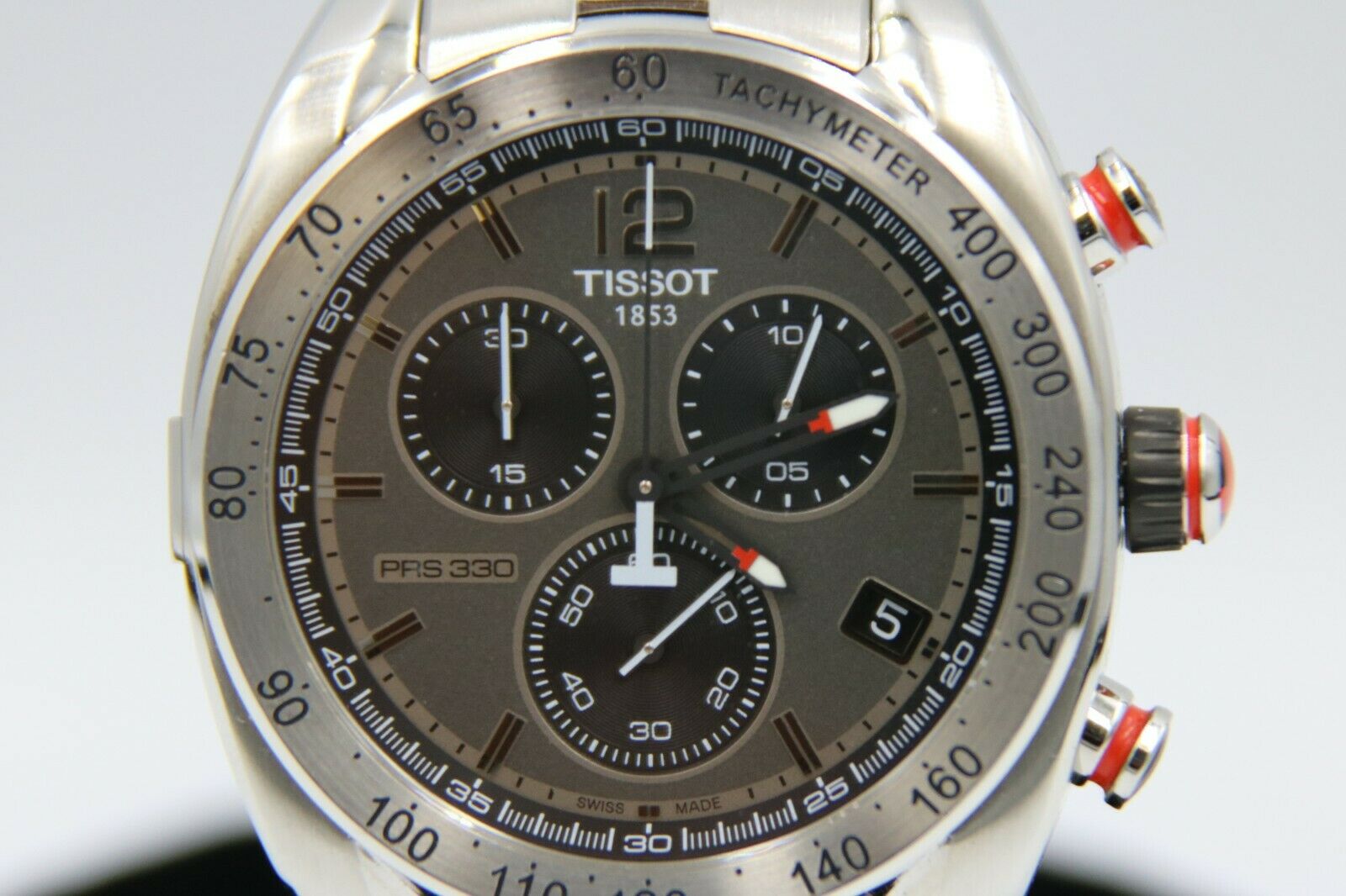 TISSOT T-SPORT T076417 A PRS 330 CHRONOGRAPH St. Steel Quartz 44mm