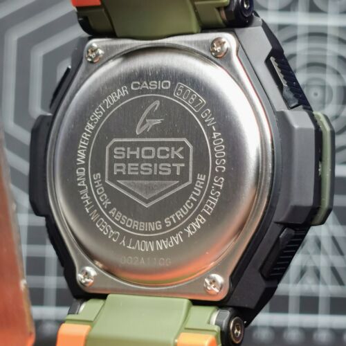 Casio G-Shock GW-4000 Solar MB6 GRIGIO OLIVA Mimetico