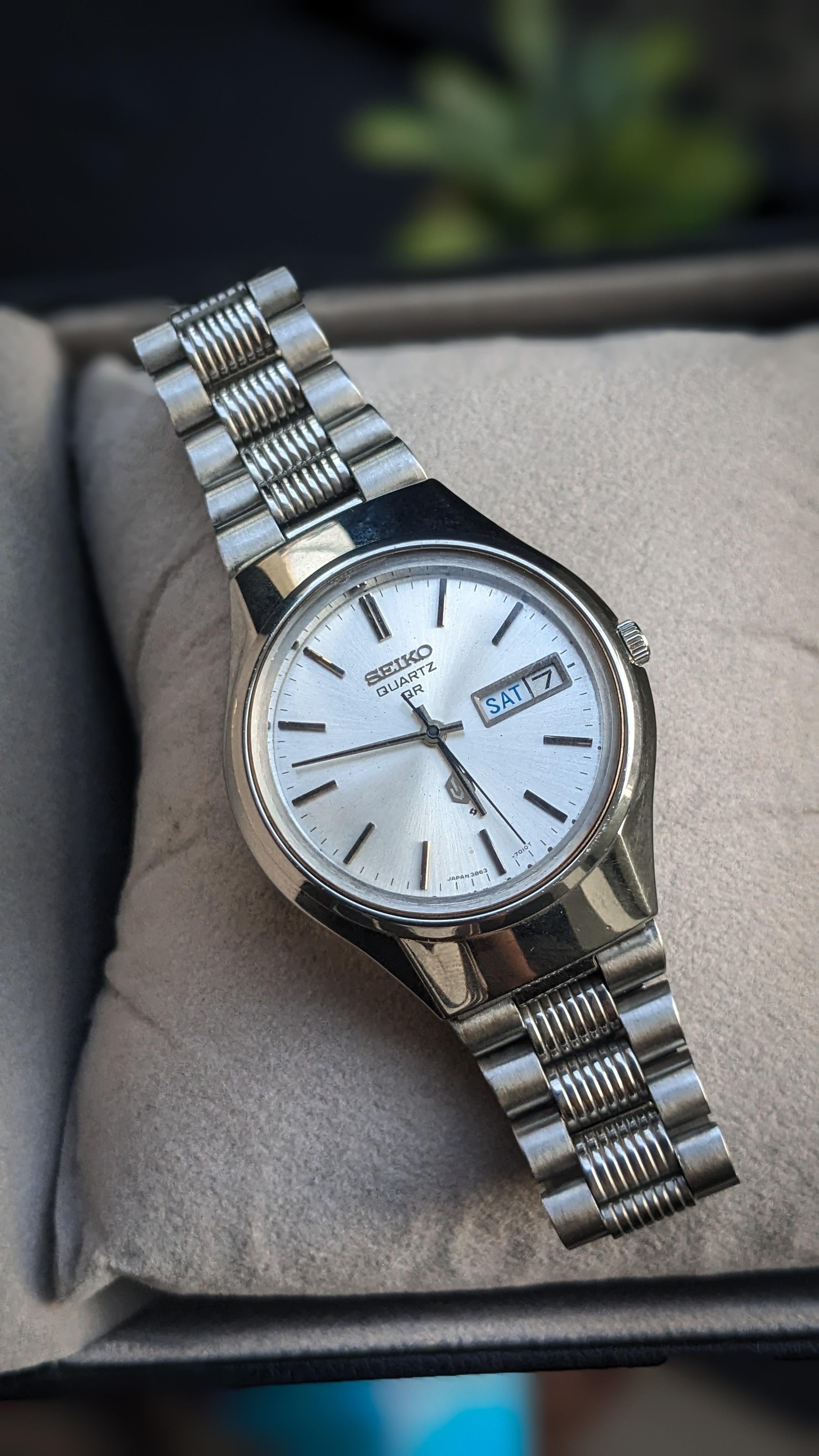 今季ブランド wts] Vintage  Sunburst 1970's QR Seiko その他