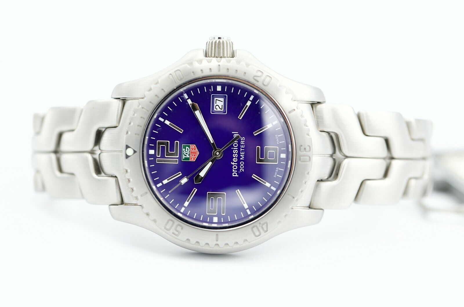 Tag Heuer Professional WT1111 Blue Dial Stainless Steel Quartz