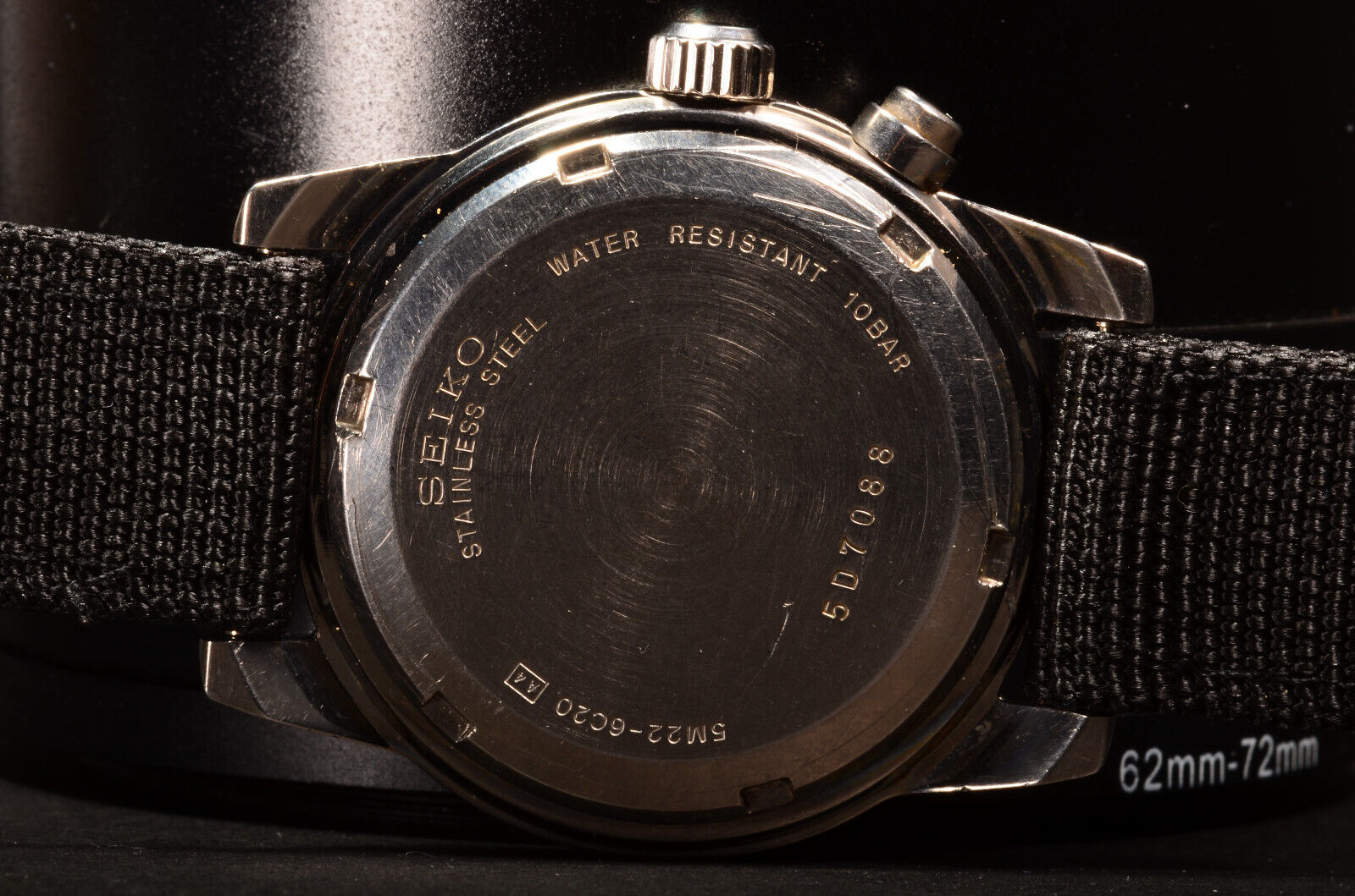 Seiko 5M22-6C20 SCFT001 SUS Black Military dial AGS/Kinetic