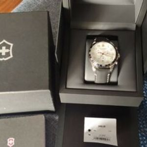 Victorinox Swiss Army Fieldforce Chronograph White Dial