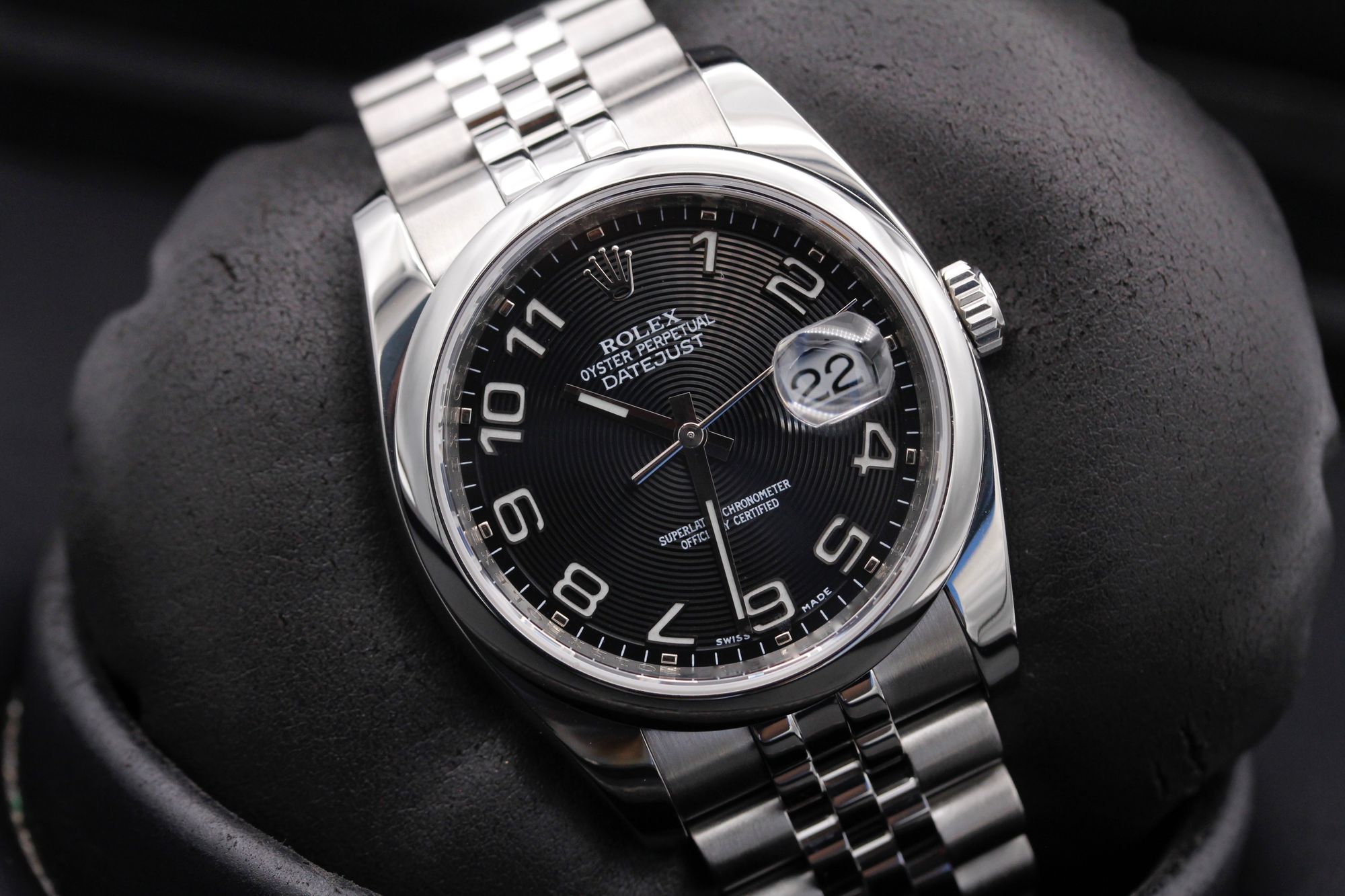 Rolex datejust store concentric dial