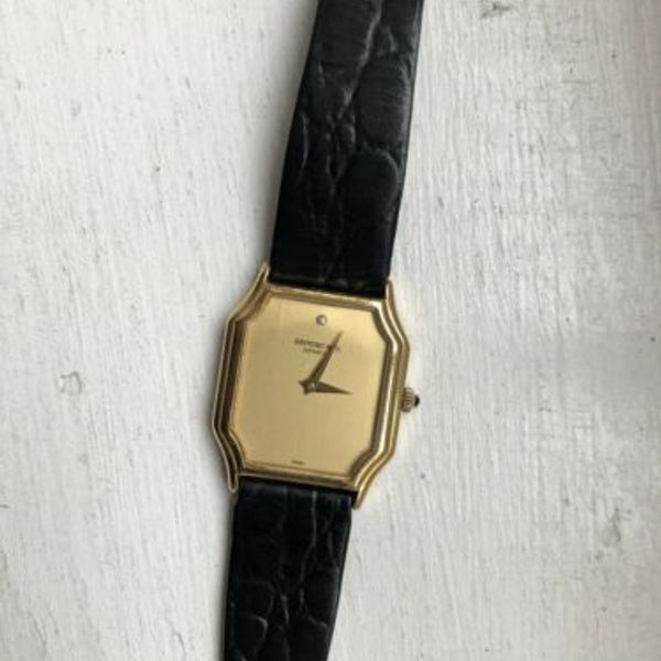 Vintage Raymond Weil GP Case, Steel Back,Geneve Swiss Made Watch Model ...