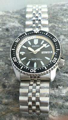 PRE-OWNED SEIKO DIVER SKXA53 BLACK BULLET 7S26-02K0 AUTOMATIC