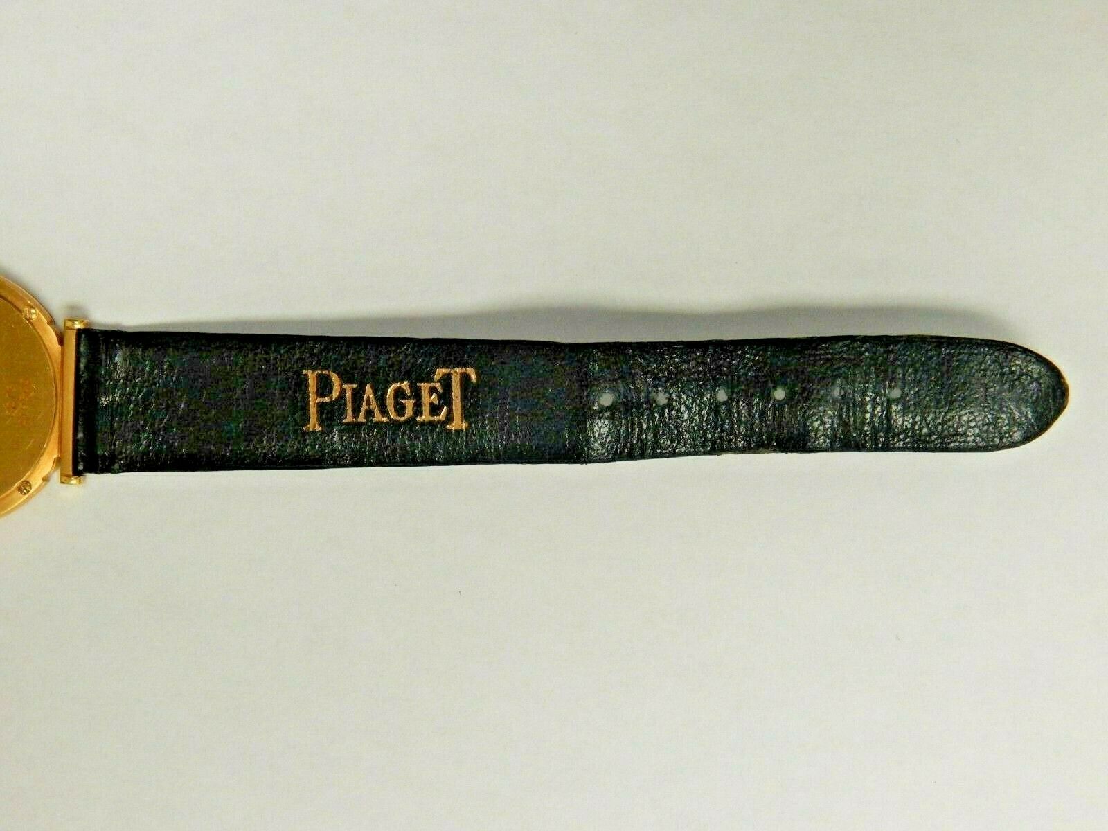 Luxury Piaget 8P1 8273 18k Gold Quartz Wrist Watch w Box