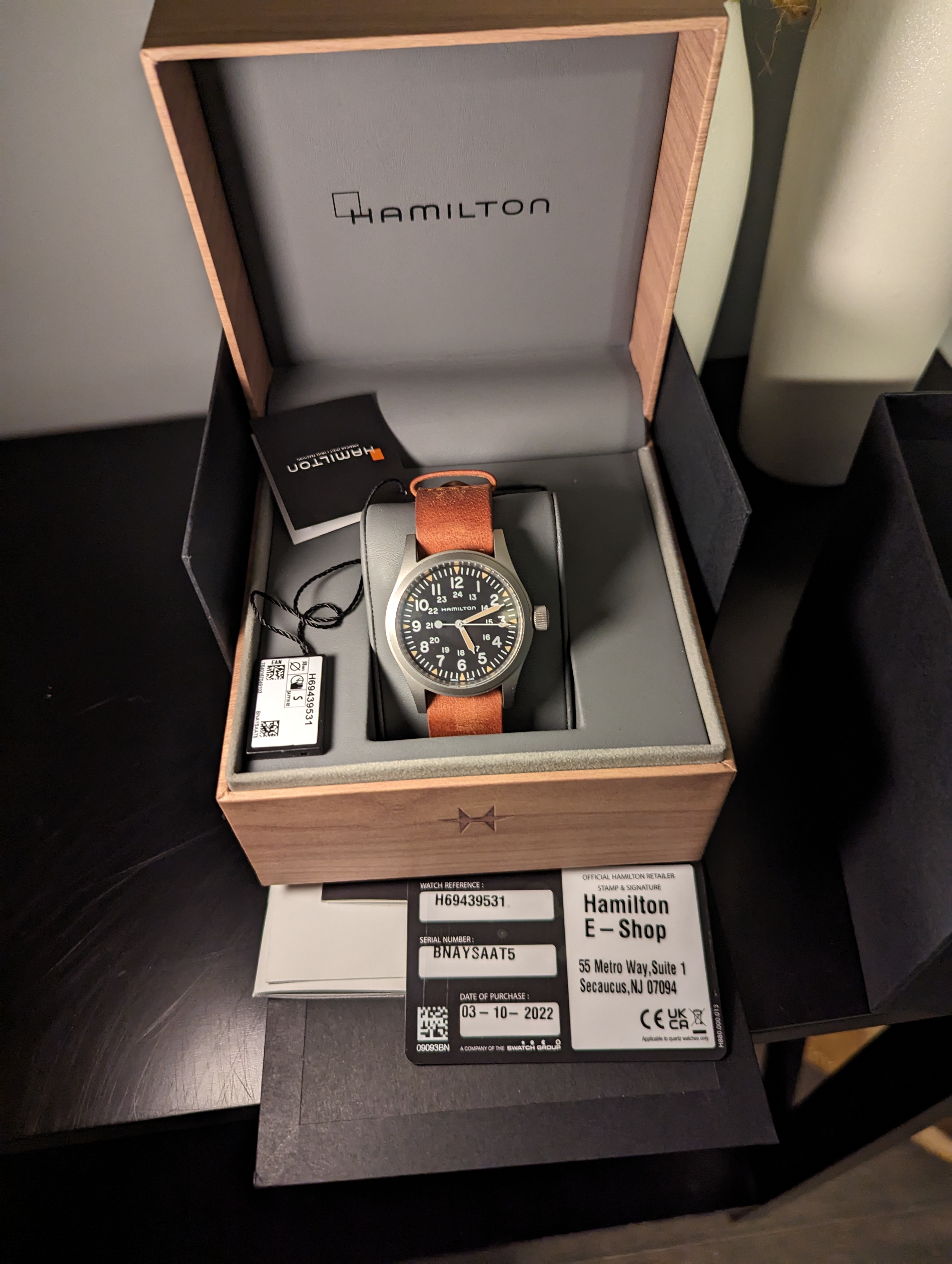 [WTS] Hamilton Khaki Field Mechanical H69439531 | WatchCharts