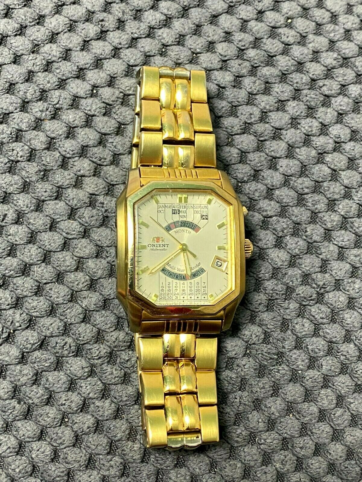 ORIENT automatic Multi-Year calendar Japan EUAA-AO + gold