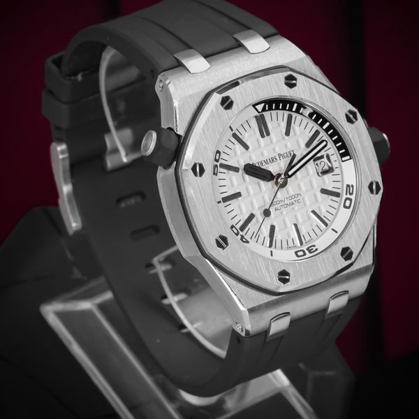 [WTS] 2017 Audemars Piguet Royal Oak Offshore Diver 42MM White Dial ...