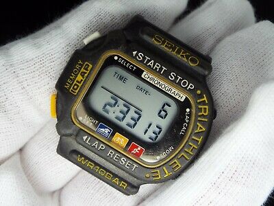 Seiko retro digital on sale watch