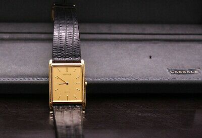 Men s Vintage LASALLE by Seiko Quartz Watch with Case Lizard Band 9550 5399 WatchCharts