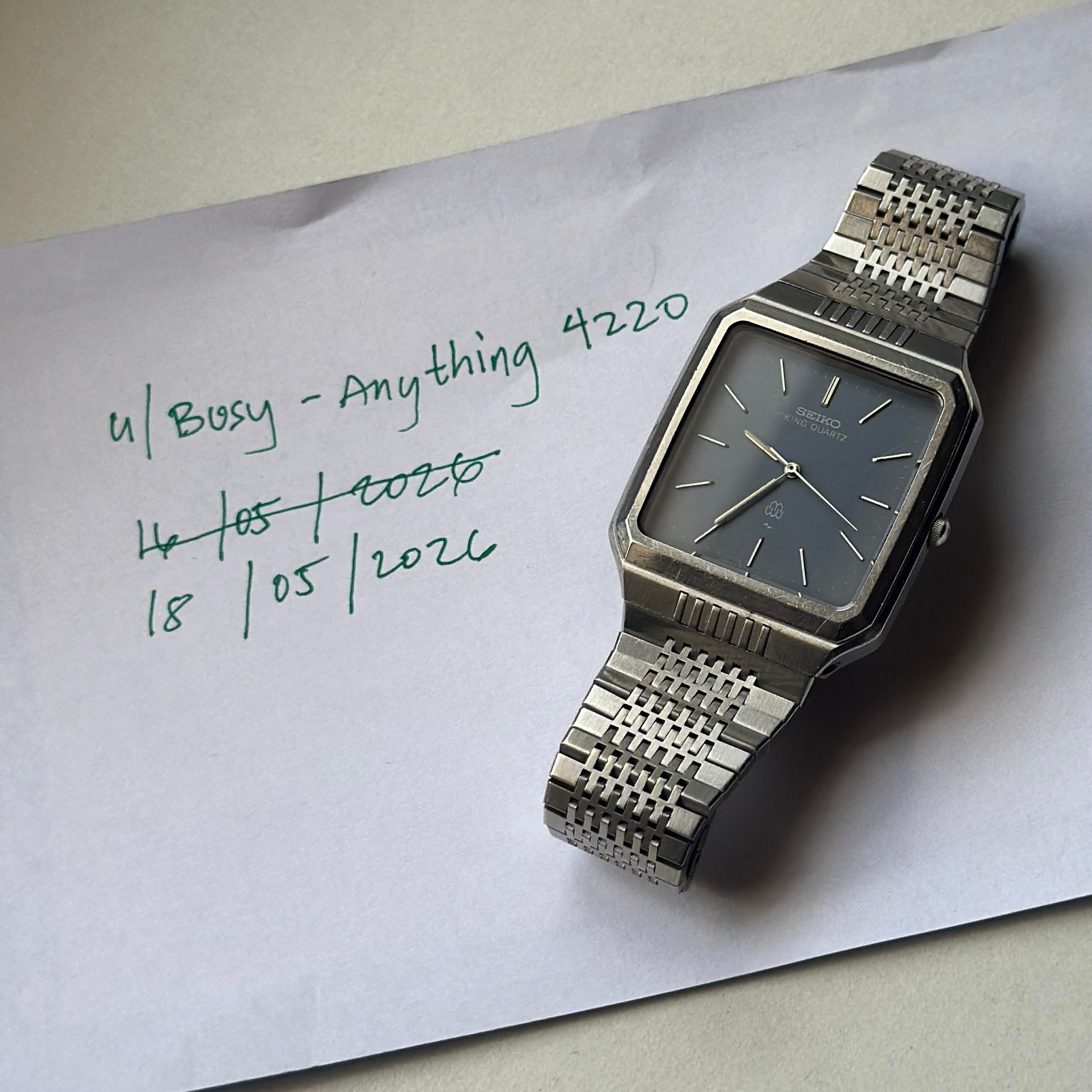 ご確認用☆ Twin Quartz Seiko - 9920-5000 SEIKO 0 Marketplace WatchCharts | 1