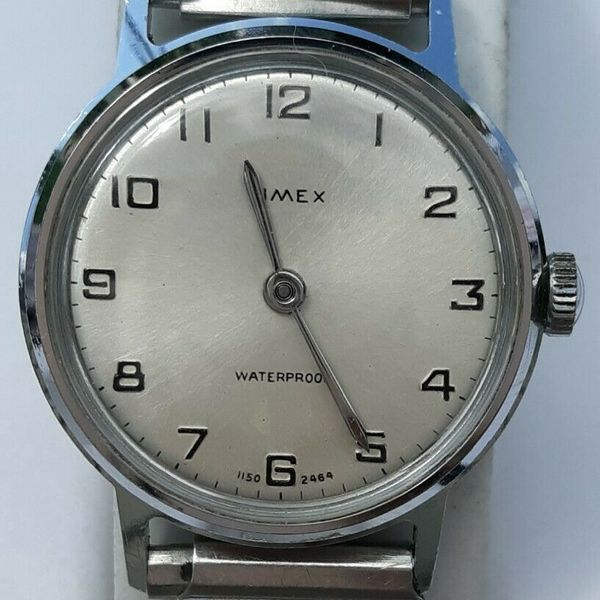 Vintage TIMEX WaterProof 1150-2464 Mens Watch Case France Kelton 7L46  Running!!! | WatchCharts