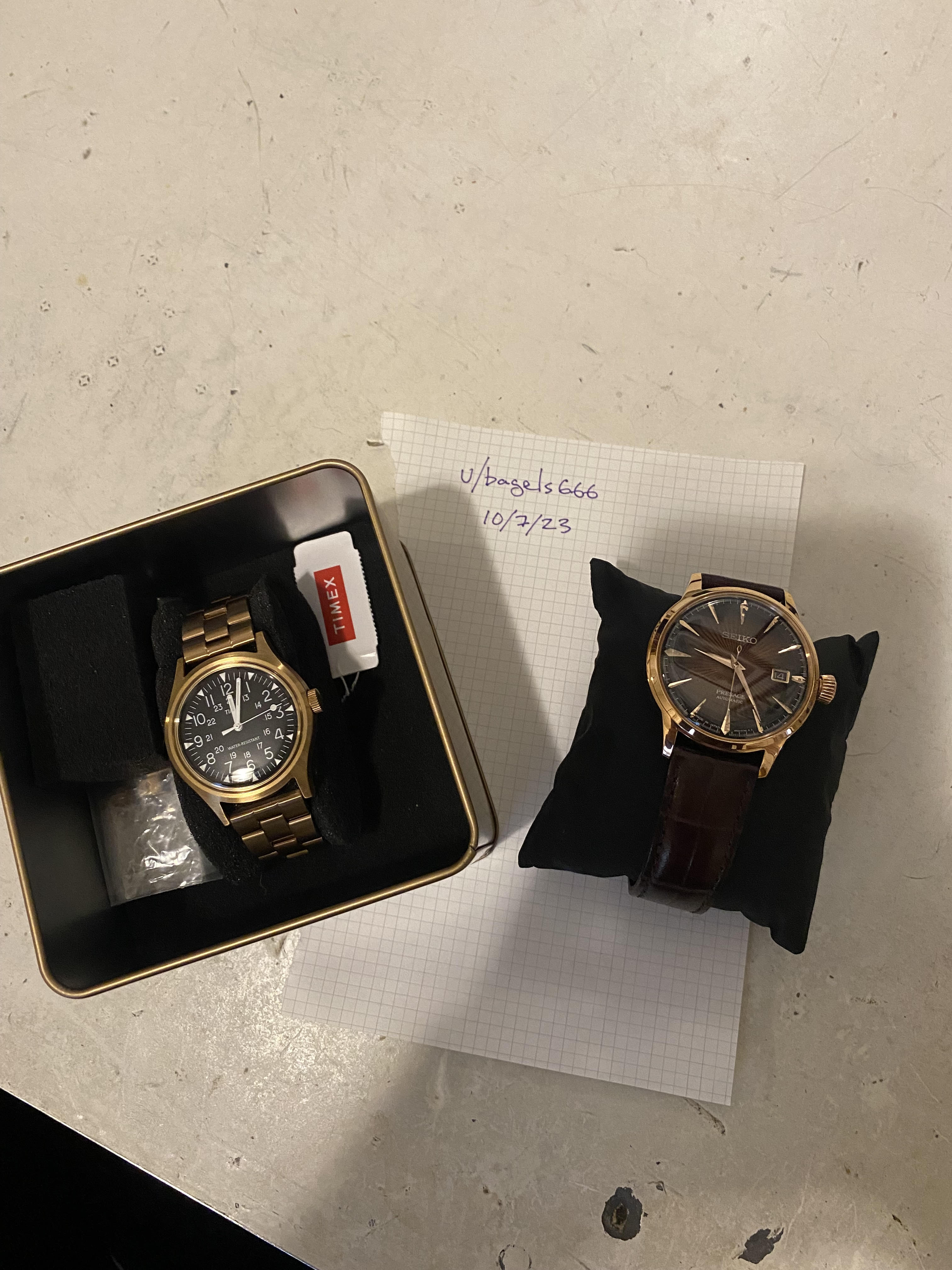 WTS] Timex x Beams Camper (copper finish) | WatchCharts Marketplace