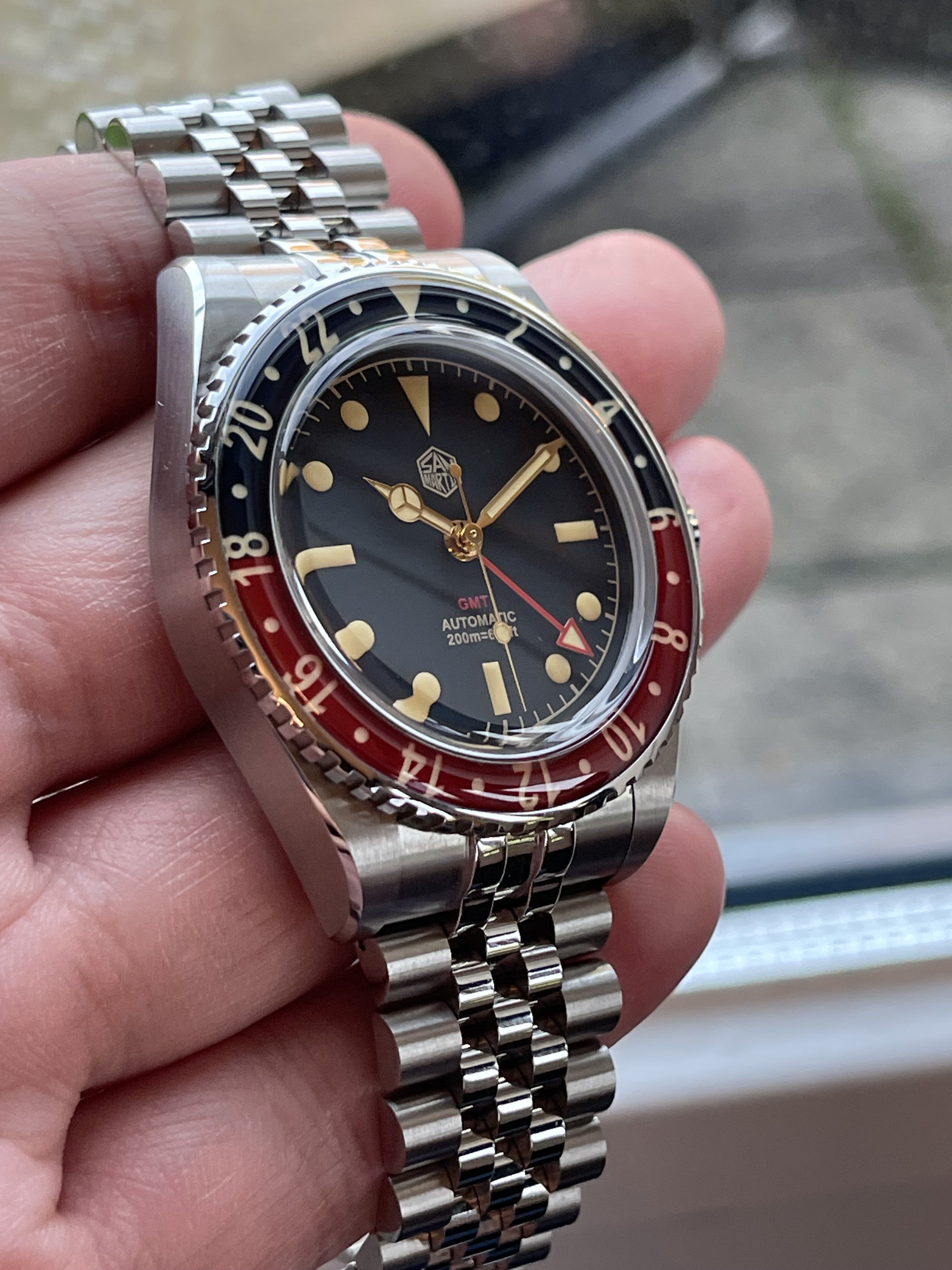 Homage rolex gmt best sale