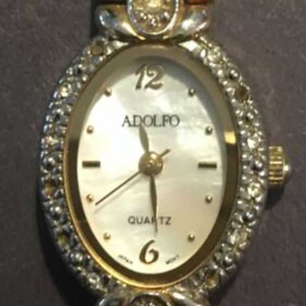 Adolfo quartz women's watch Clearance