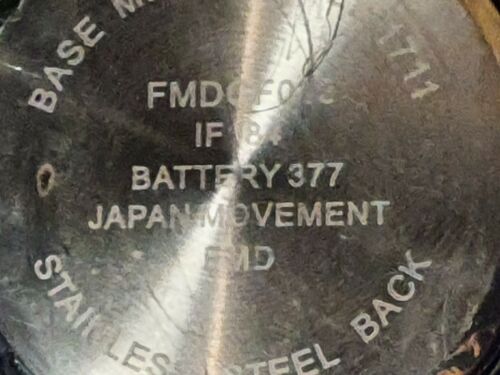 Battery 377 best sale japan movement fmd