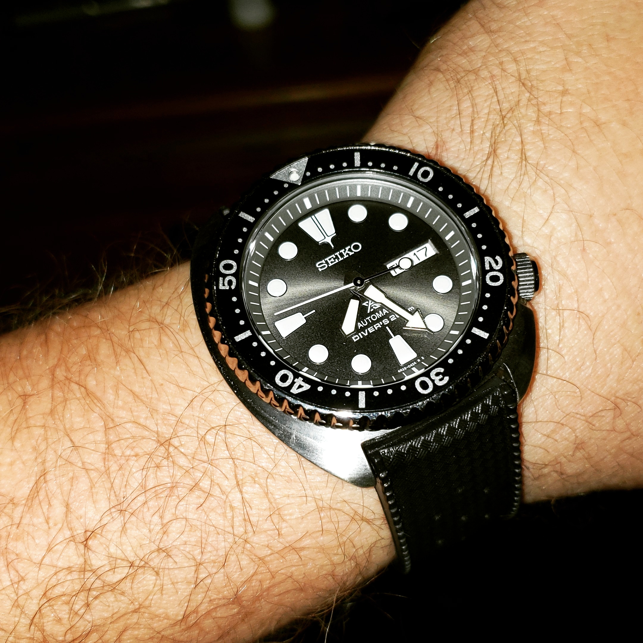 uncle seiko tropic strap