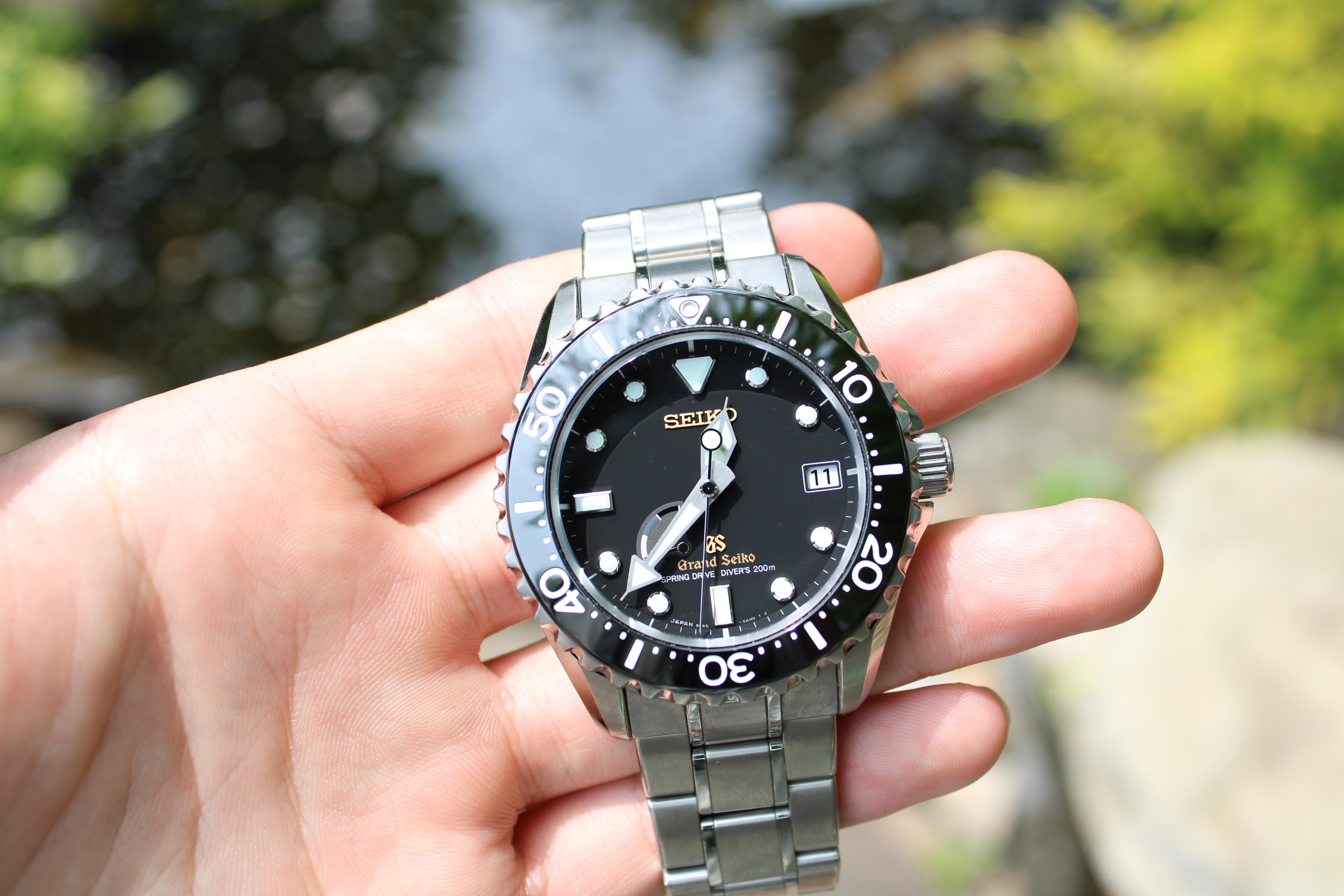 WTS] Grand Seiko Spring Drive SBGA031 Titanium Diver | WatchCharts