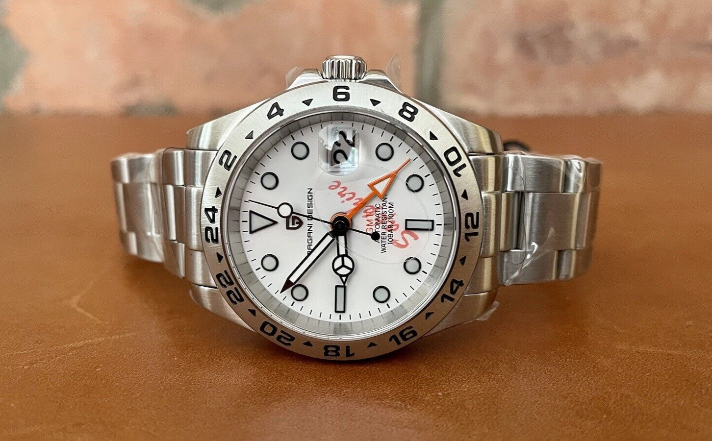 Pagani Design PD1762 V4 White Dial Stainless Steel 40mm with NH34