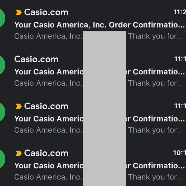**IN-HAND READY TO SHIP**CASIO WATCH 50TH ANNIVERSARY CASIO RING WATCH ...