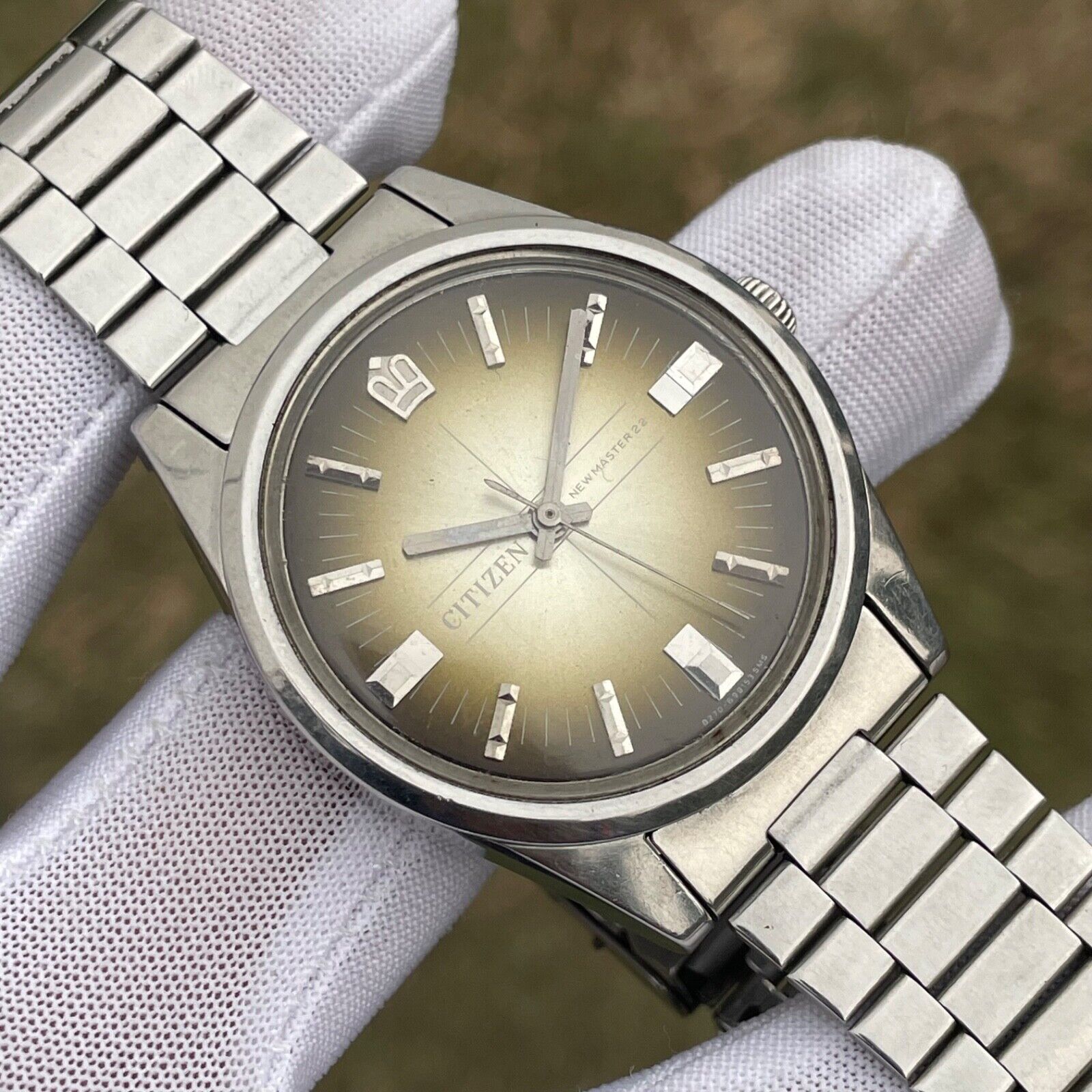Vintage Citizen Manual winding New Master 22 Made in Japan Mens