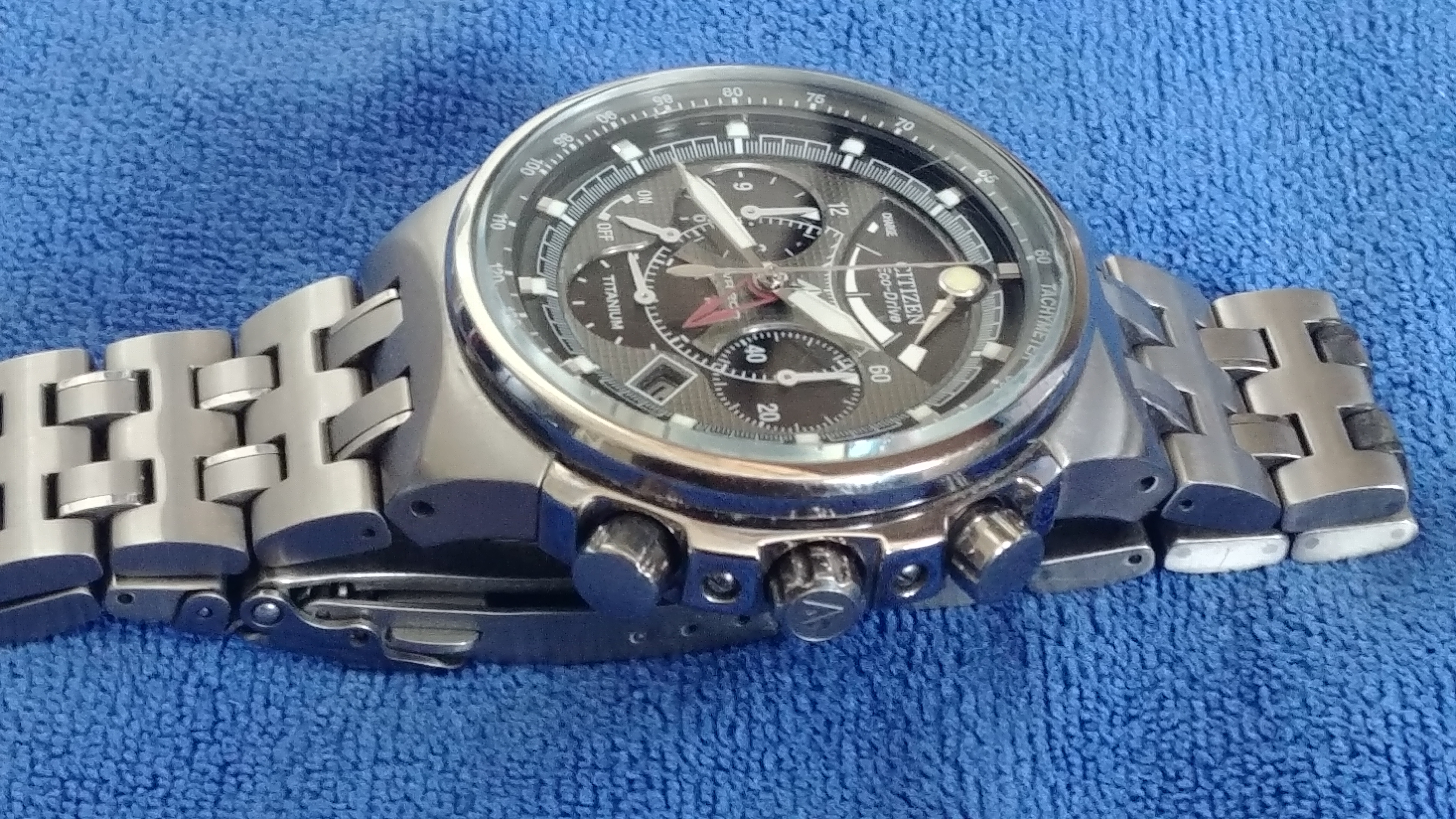 中古動作良_CitizenDualTimeAlarm電波_H820限定品（楽天市場