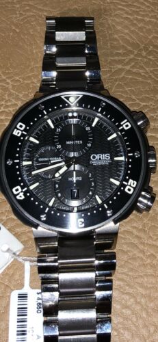 ORIS ProDiver Chronograph 01 774 7683 7154 Set Wrist Watch for Men