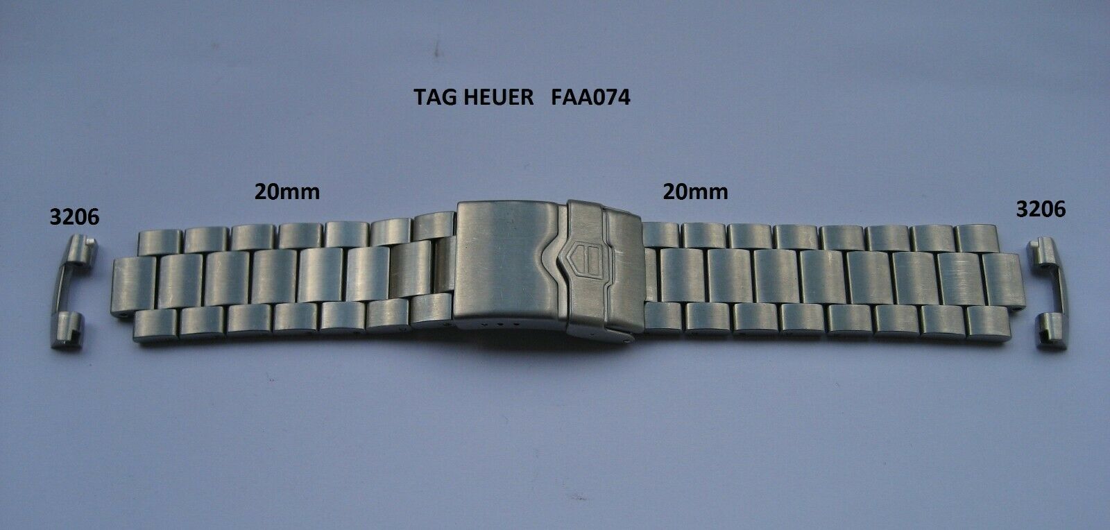 TAG HEUER MEN S FAA074 BRACELET 20mm end link Y 3206 WatchCharts