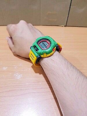 G-Shock Vintage DW-002BM Rare Reggae Rastafarian Hiphop Bob Marley